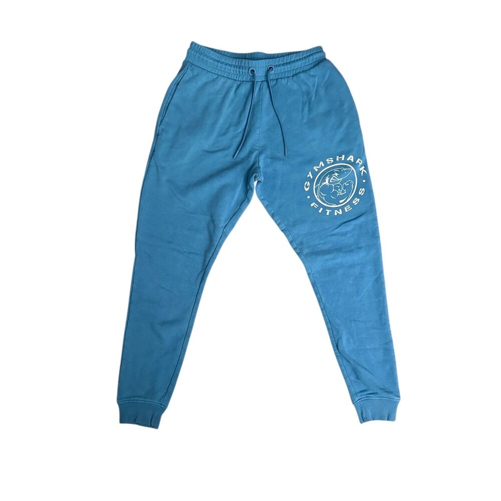Mens Gymshark Blue Joggers Size Small